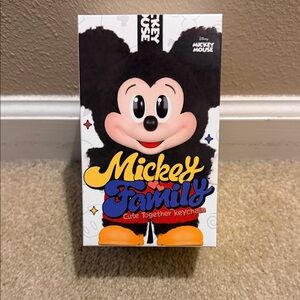 Disney Pop Mart Mickey Family Keychain cute together keychain